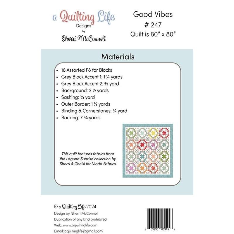 Good Vibes Quilt Pattern | A Quilting Life