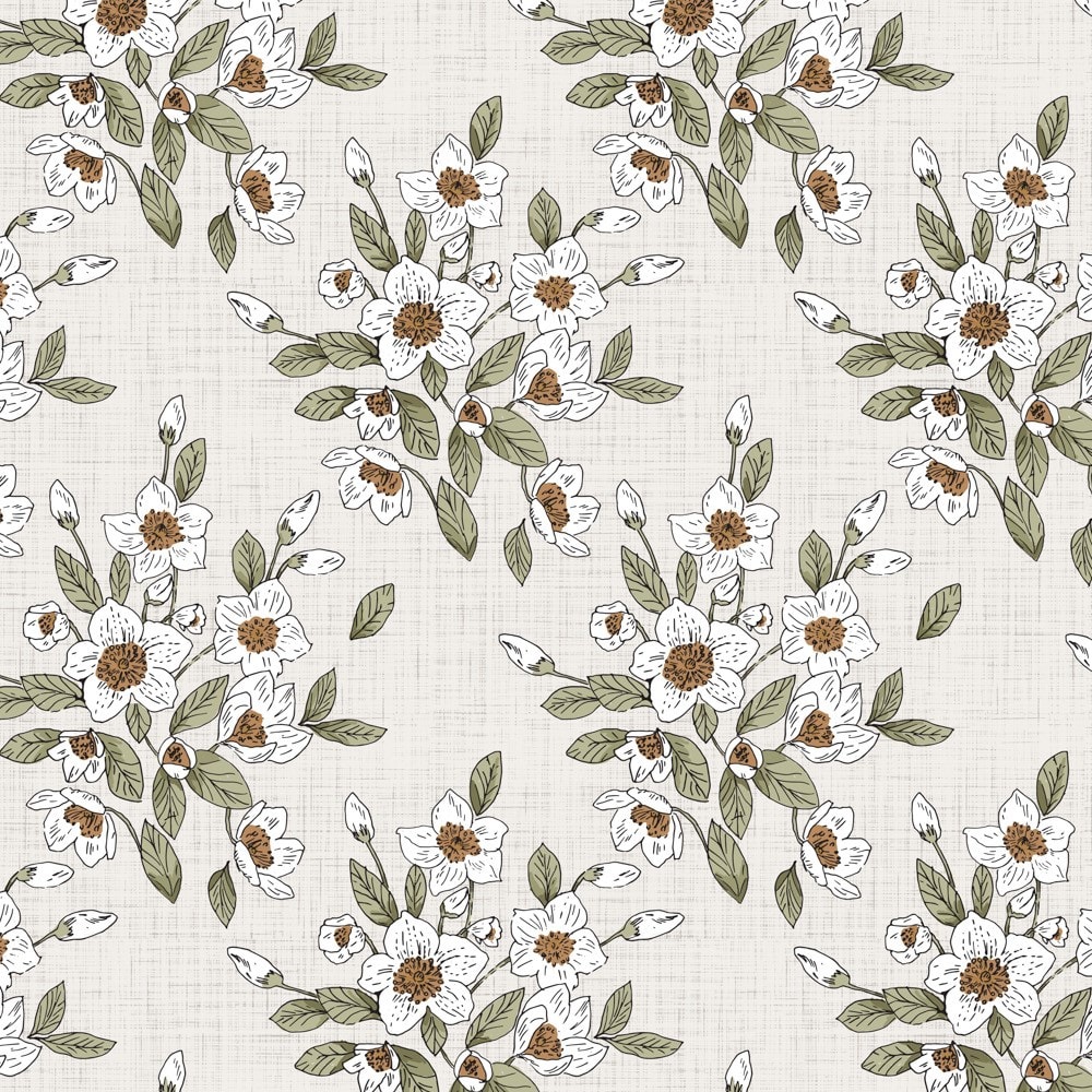 Grassland Floral - Cream