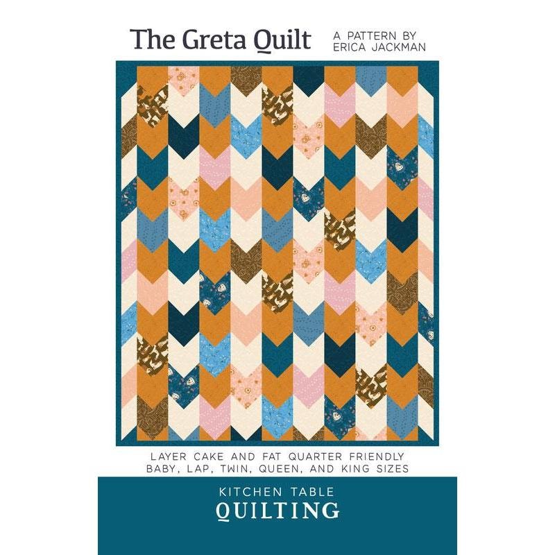 The Greta Quilt Pattern | Kitchen Table Quilting