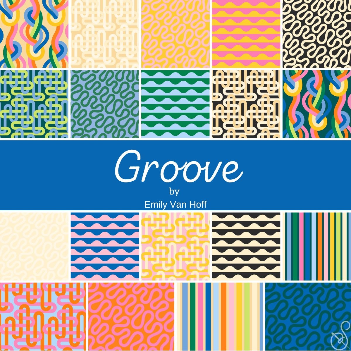 Groove Fat Quarter Bundle | Emily Van Hoff | 19 FQs