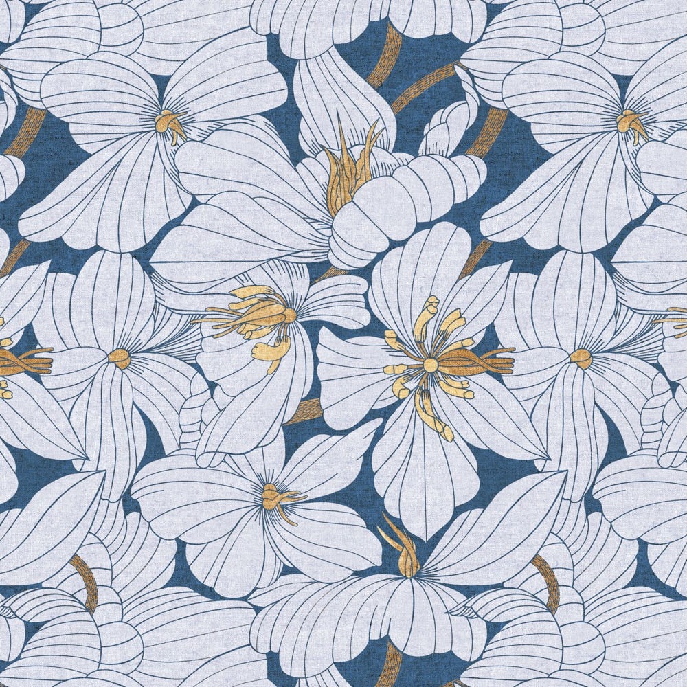 Grove Floral - Navy