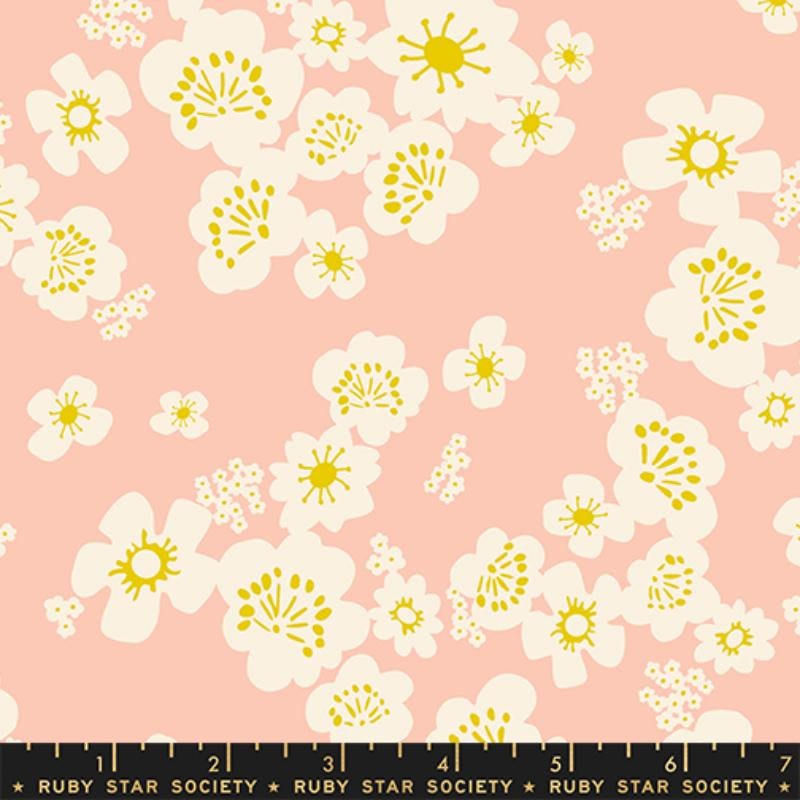 Hana - Peach Blossom DOUBLE GAUZE Hana - Peach Blossom DOUBLE GAUZE