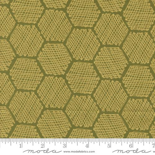 Honeycomb - Ivy Metallic