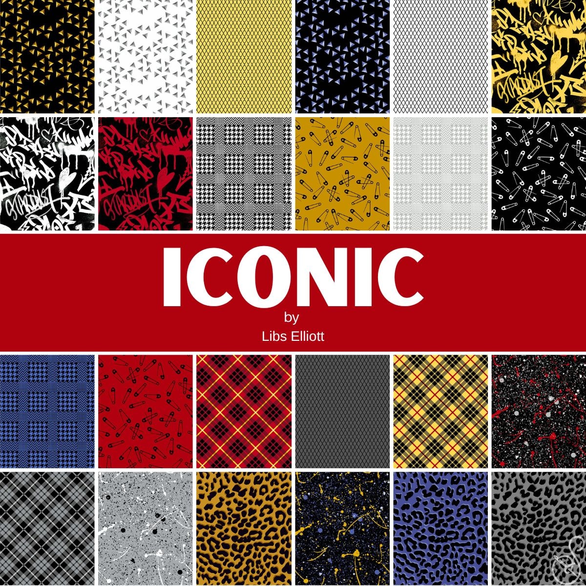 Iconic Charm Pack | Libs Elliott | 42 PCs