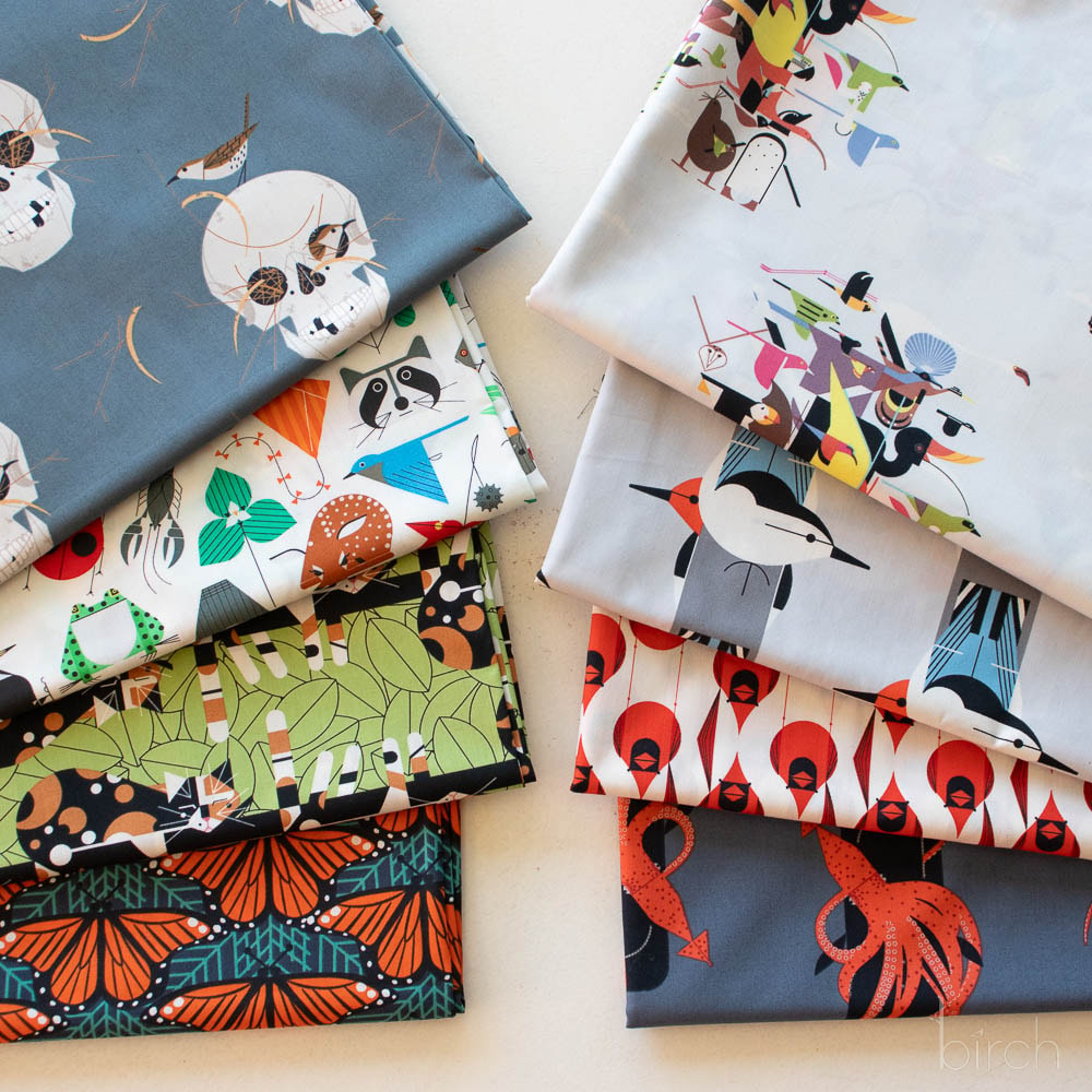 Iconic Fat Quarter Bundle | Charley Harper | 8 FQs