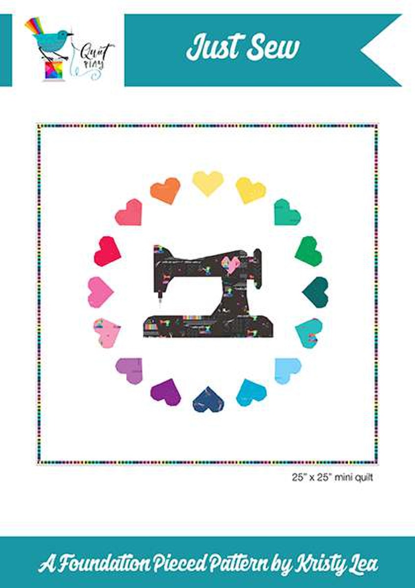 Just Sew Mini Quilt Pattern | Kristy Lea