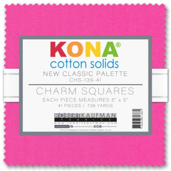 Kona Cotton New Classic Palette Charm Pack | 41 PCs