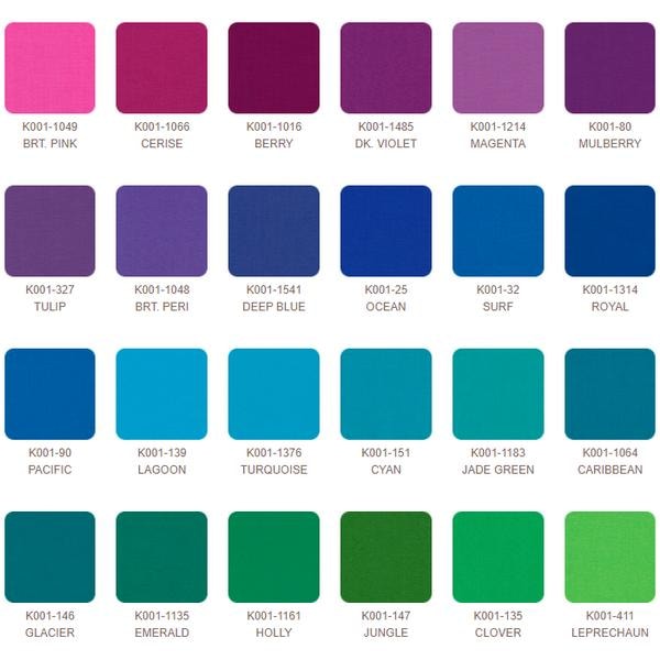 Kona Cotton New Classic Palette Charm Pack | 41 PCs