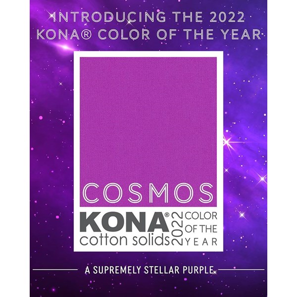 Robert Kaufman Fabrics Kona Cotton Crush 2023 Color of The Year Charm Squares