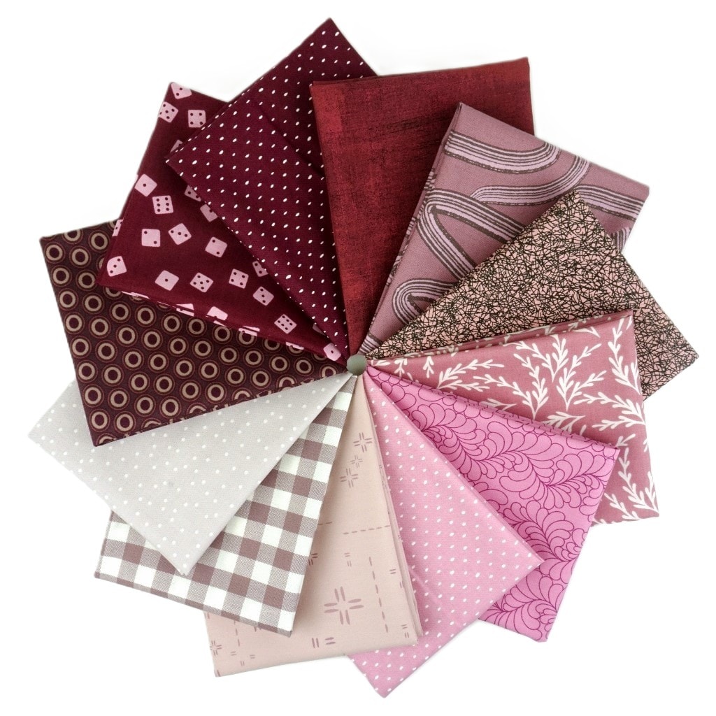 Color Play Moody Mauve Fat Quarter Bundle