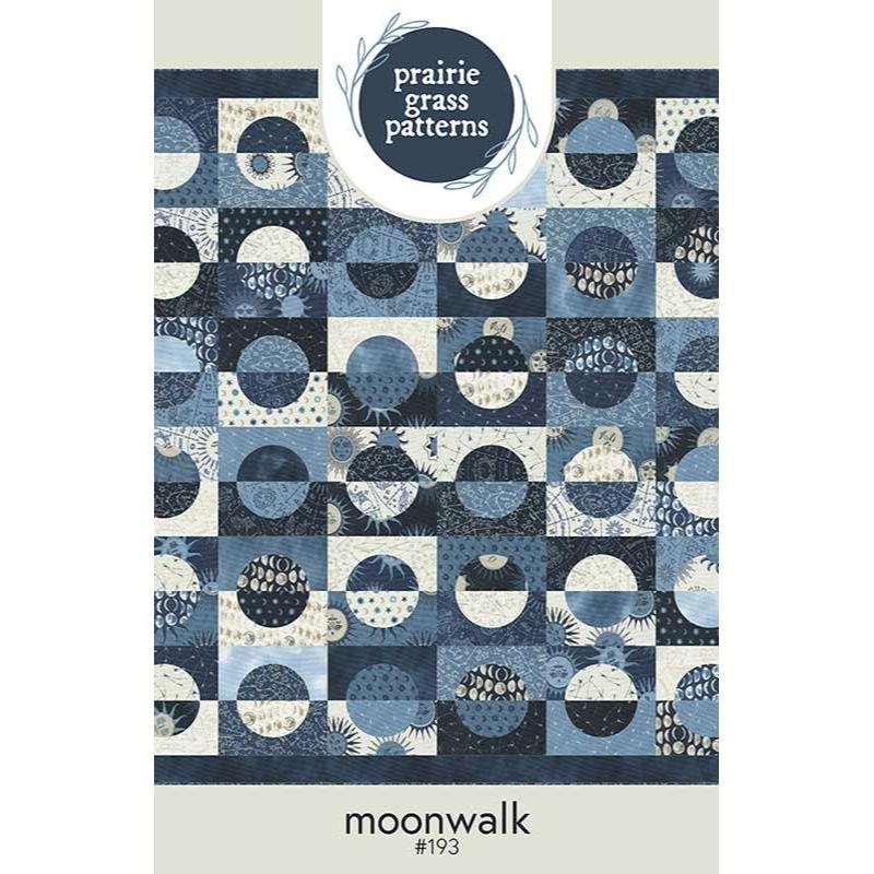 Moonwalk Mini Quilt Pattern | April Rosenthal