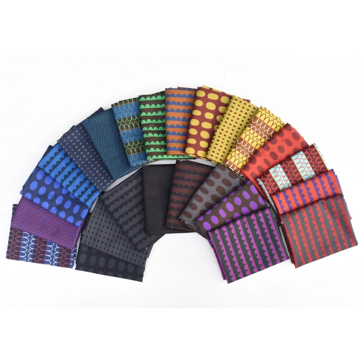 Night Rainbow Fat Quarter Bundle | Deborah Fisher | 24 FQs