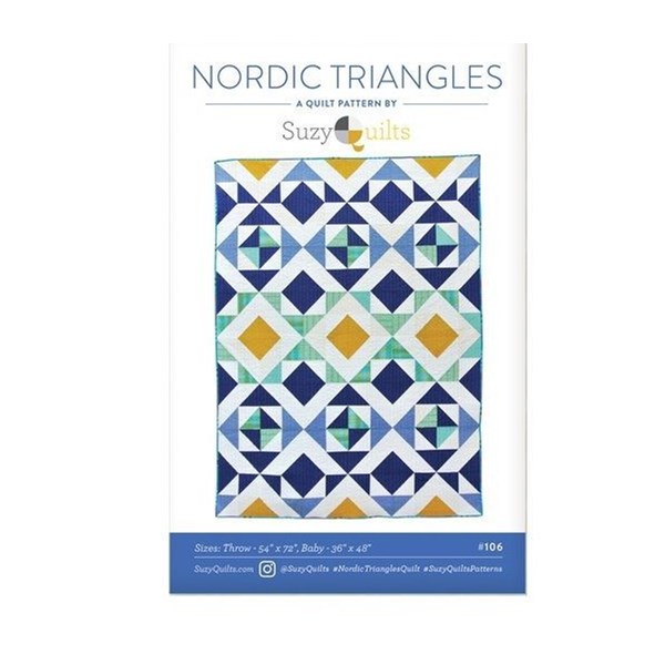 How to Trim Half Square Triangles - Suzy Quilts