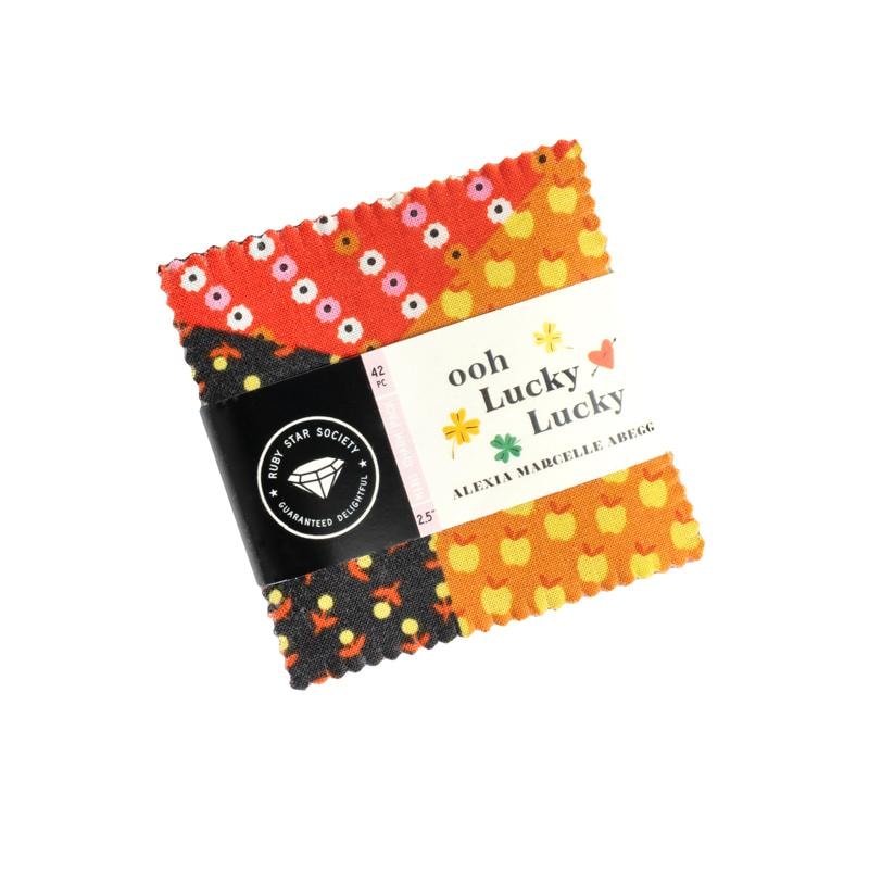 Ooh Lucky Lucky Mini Charm Pack | Alexia Abegg | 42- 2.5" Squares