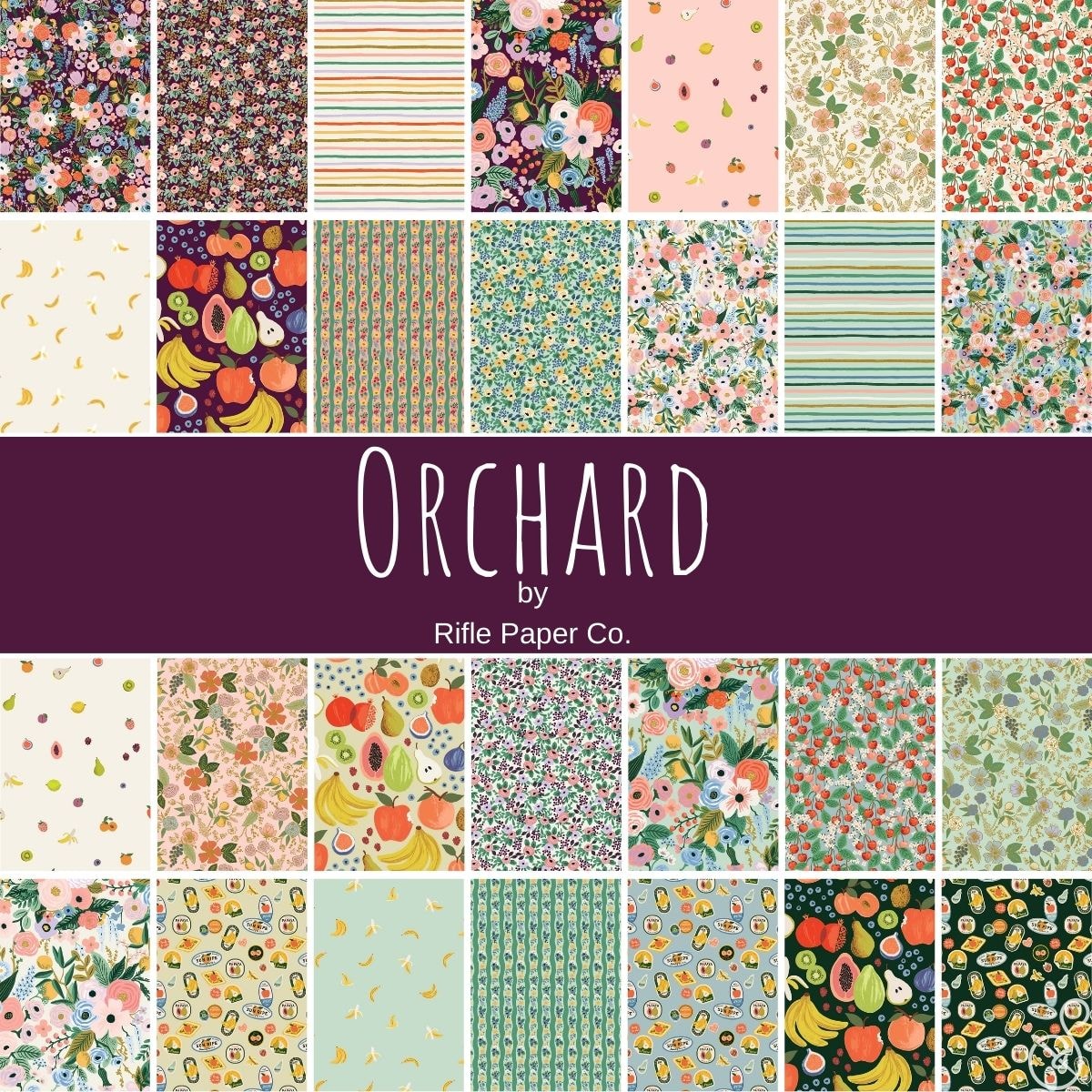 Orchard Fat Quarter Bundle | Rifle Paper Co. | 28 FQs