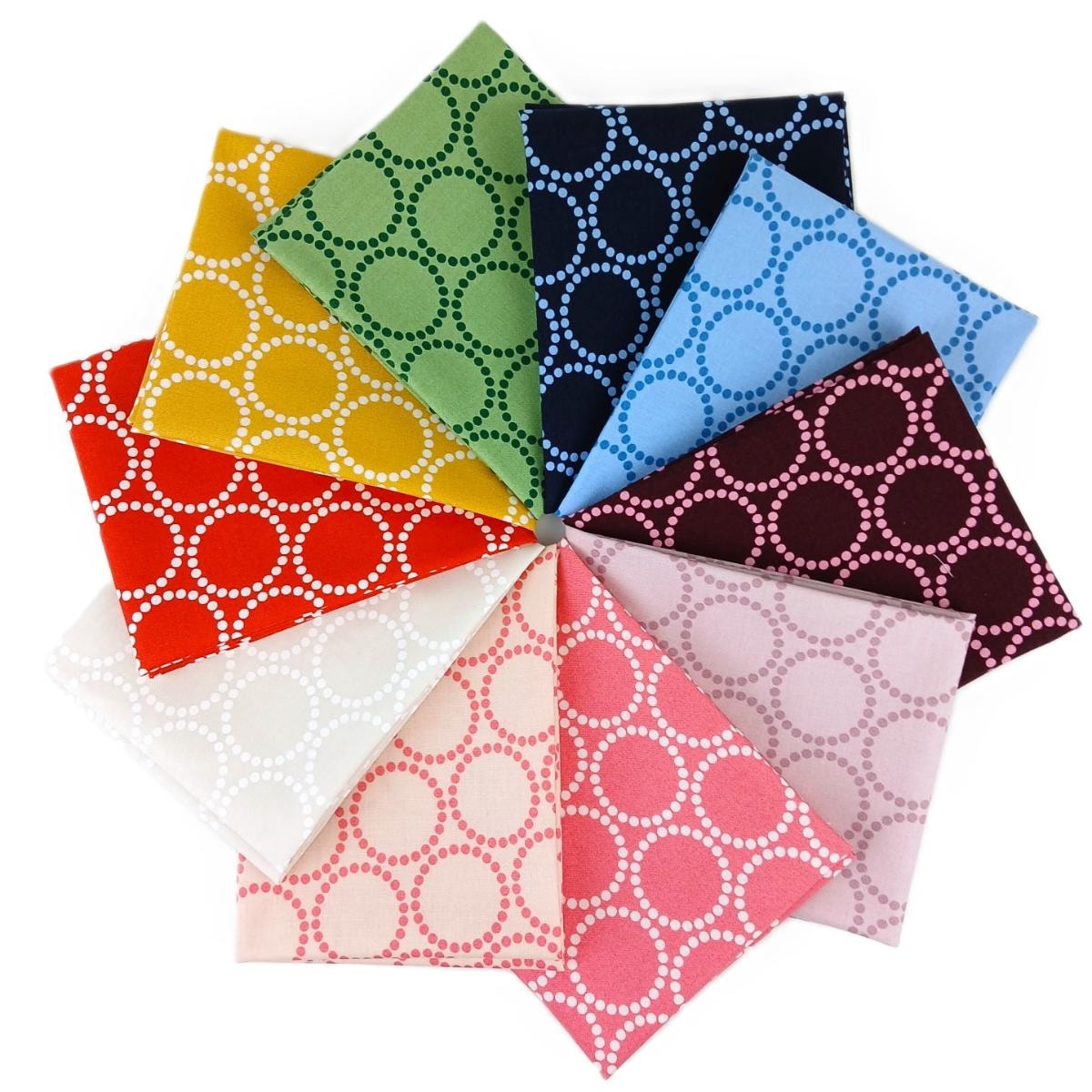 Pearl Bracelet Fat Quarter Bundle | Lizzy House | 10 FQs