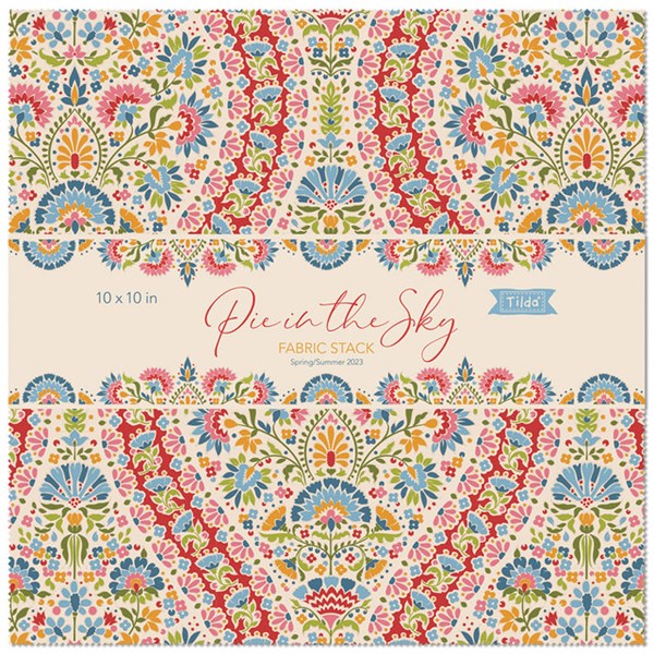 Pie in the Sky Layer Cake | Tilda Fabrics | 40 PCs