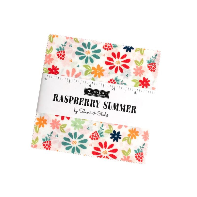 Raspberry Summer Charm Pack | Sherri & Chelsi | 42 - 5" Squares