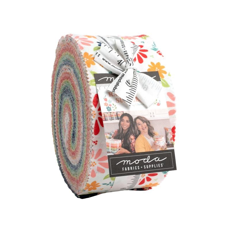 Raspberry Summer Jelly Roll | Sherri & Chelsi | 40 - 2.5" Strips