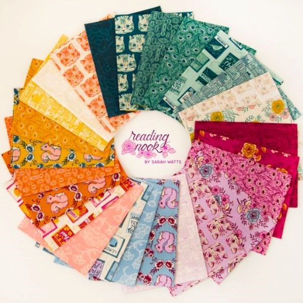 Reading Nook Fat Quarter Bundle | Sarah Watts | 26 FQs