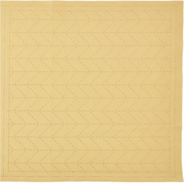 Sashiko Pre-Printed Cloth - Sugiaya Beige