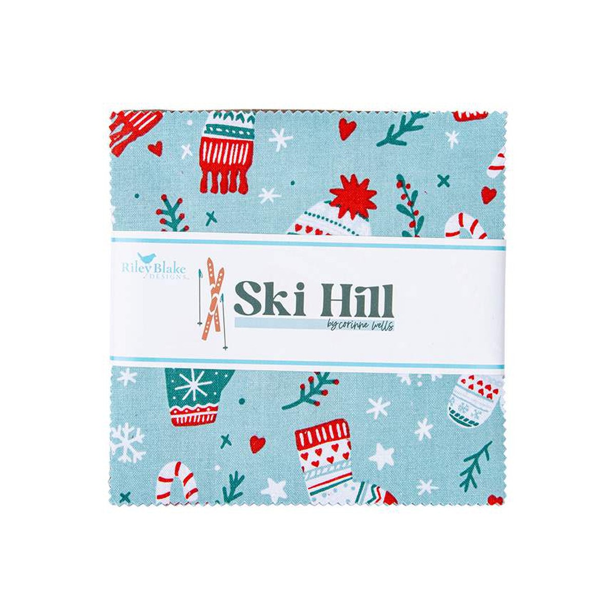 Ski Hill 5" Stacker | Corinne Wells | 42 PCs