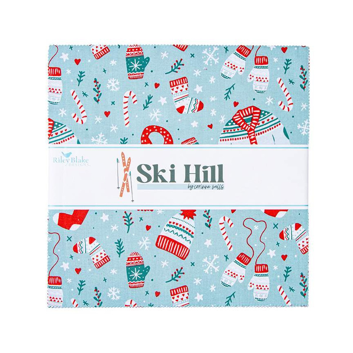 Ski Hill 10" Stacker | Corinne Wells | 42 PCs