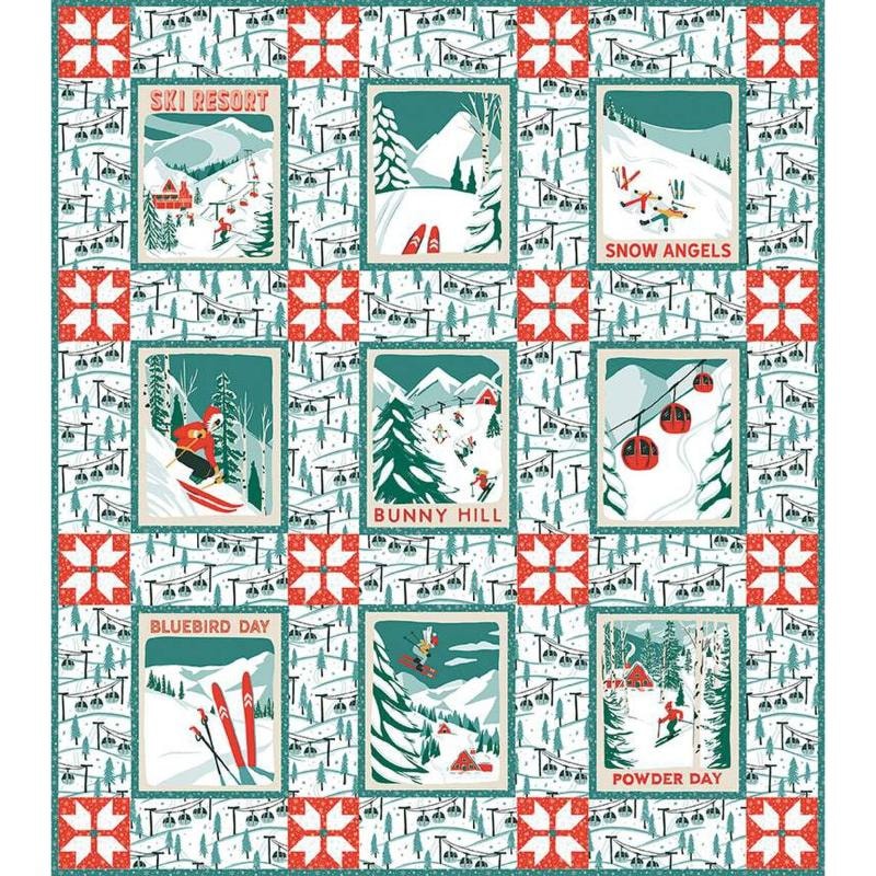 Ski Trip Quilt Pattern | Frannie B Quilt Company