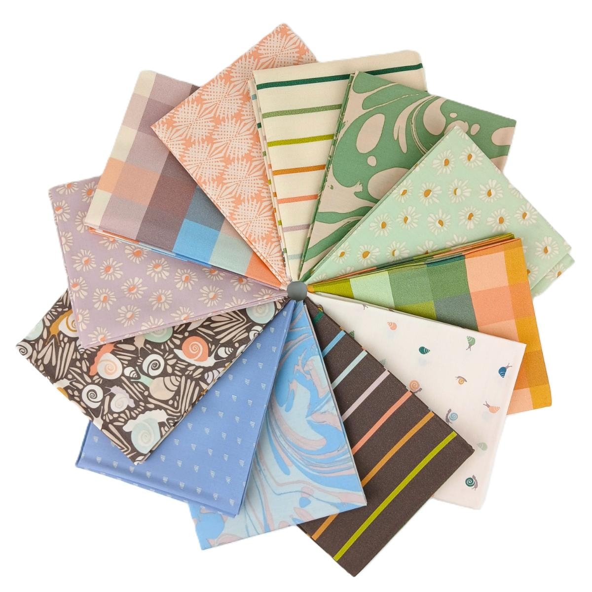 Slow Summer Fat Quarter Bundle | Suzy Quilts | 12 FQs