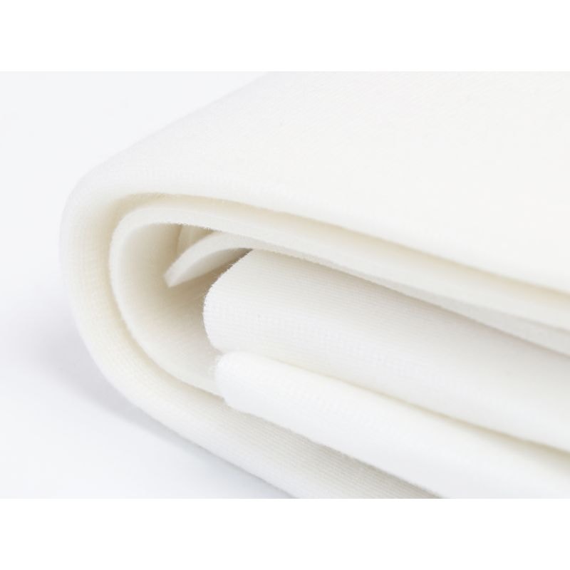 Soft and Stable White 100% Polyester Stabilizer 36in X 58in PBASS2036 