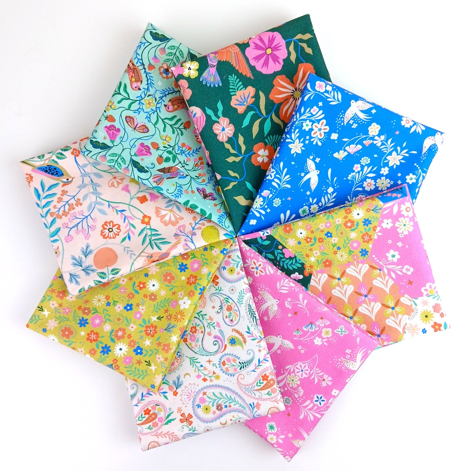 Songbird Fat Quarter Bundle | Bethan Janine | 8 FQs