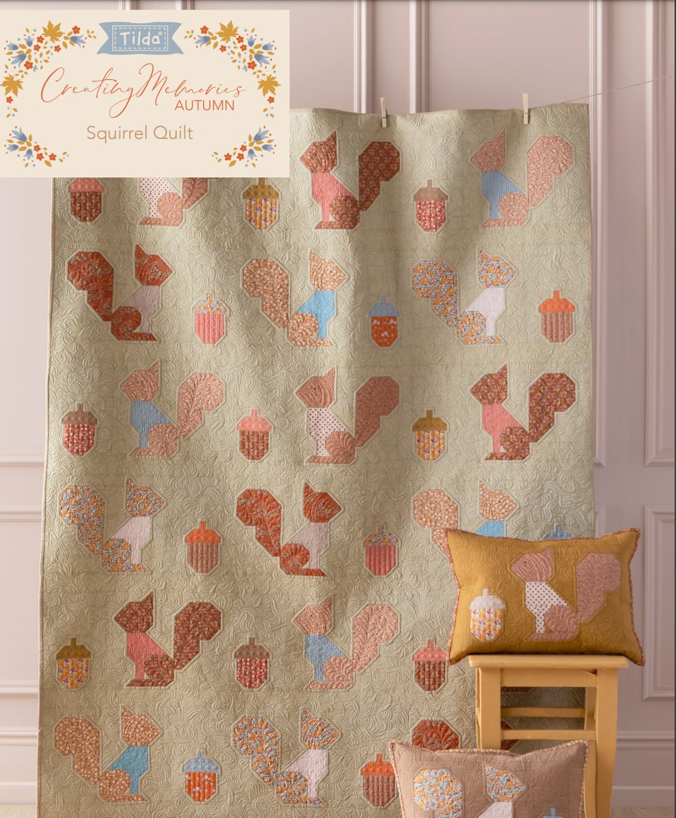 Squirrel Quilt Pattern