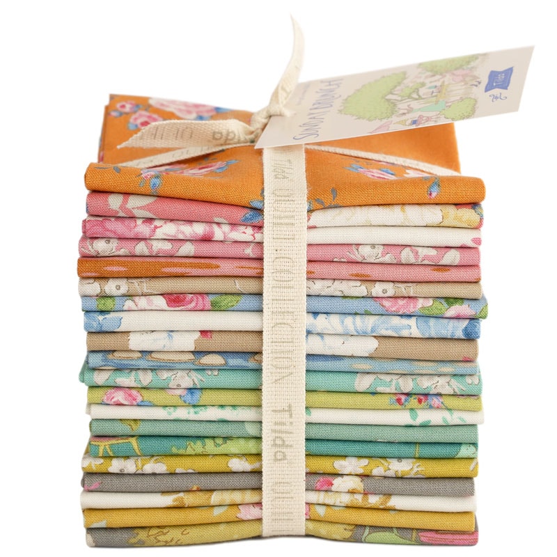 Sunday Brunch Fat Eighth Bundle | Tilda Fabrics | 20 F8s