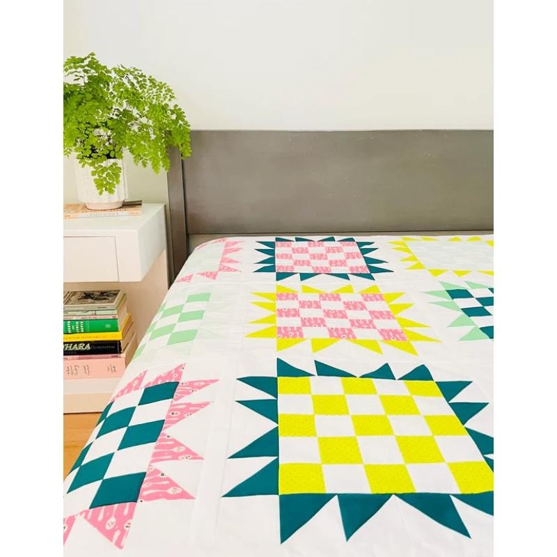 Sunflower Patch Quilt Pattern | Patch & Dot