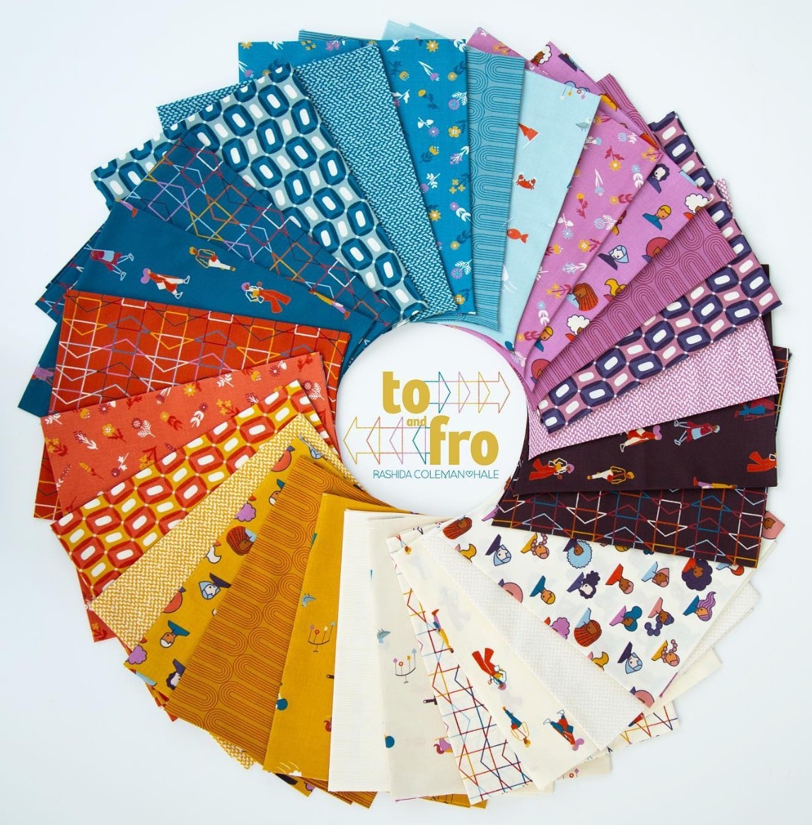 To and Fro Charm Pack | Rashida Coleman-Hale | 42 PCs