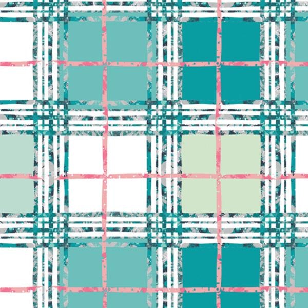 Trellis Plaid in Fresh