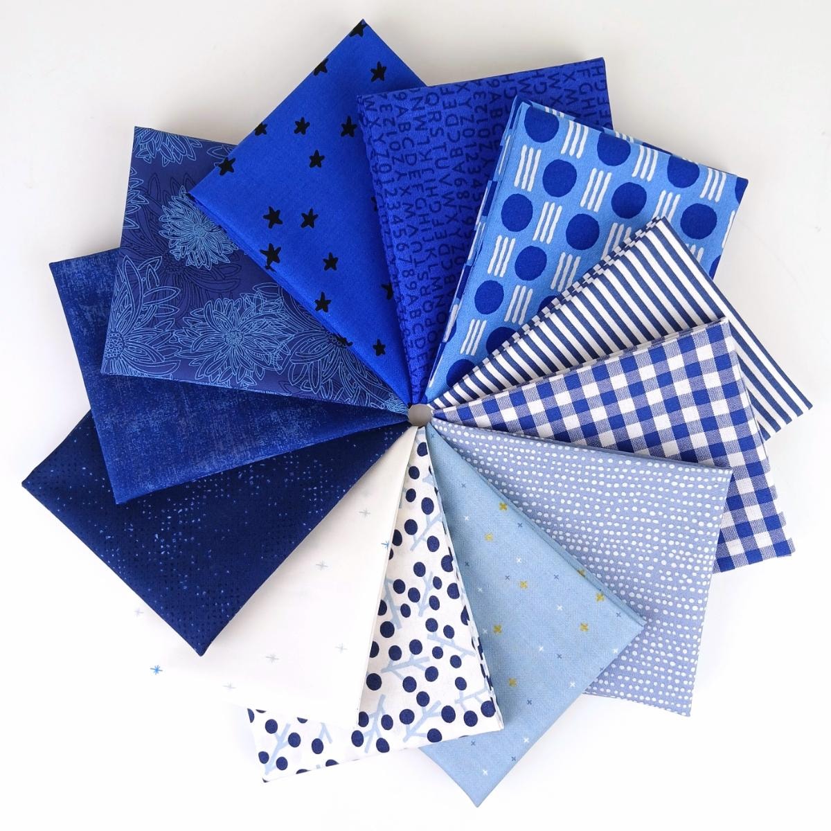 Color Play True Blue Fat Quarter Bundle