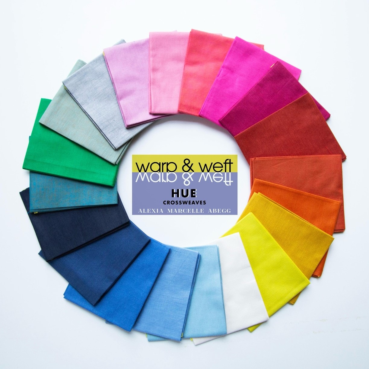 Warp and Weft Hue Layer Cake | Alexia Abegg | 42 PCs