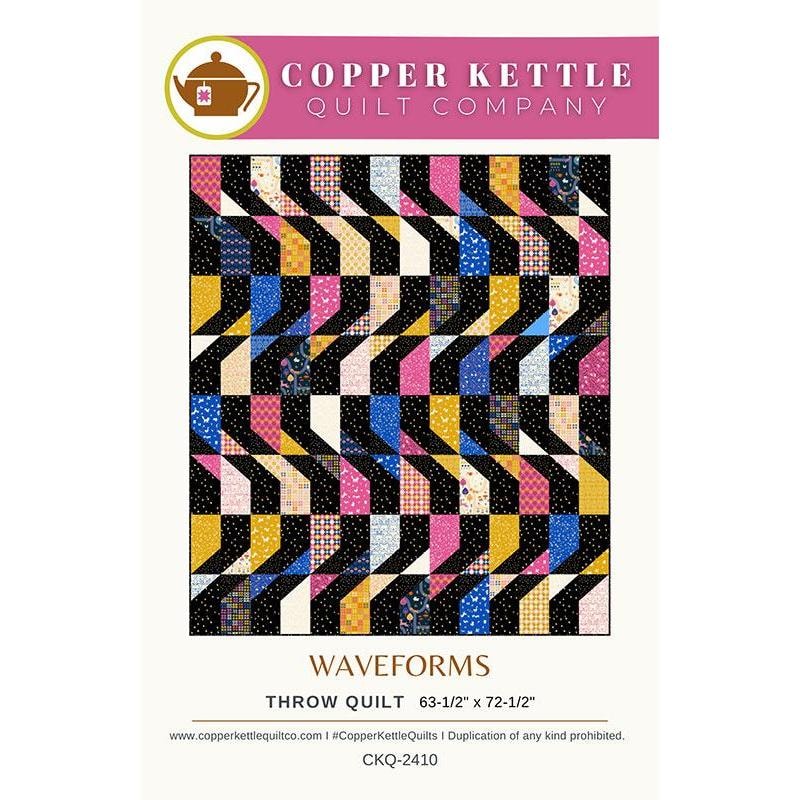 Waveforms Quilt Pattern | Copper Kettle Quilt Company