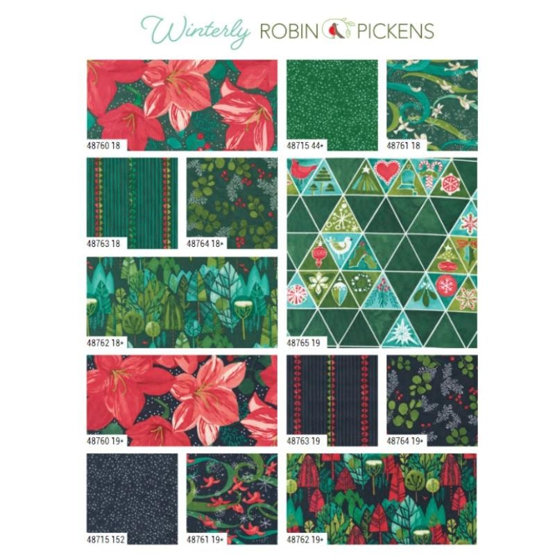 Winterly Fat Quarter Bundle | Robin Pickens | 29 SKUs