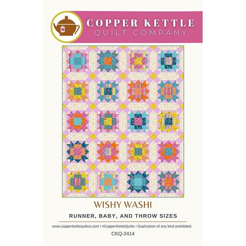 Wishy Washi Quilt Pattern | Copper Kettle Quilt Company Wishy Washi Quilt Pattern | Copper Kettle Quilt Company