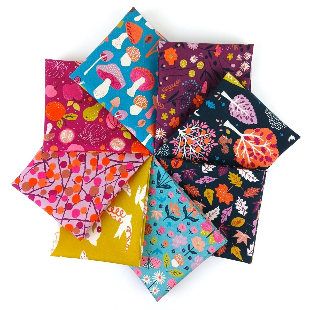 Woodland Wander Fat Quarter Bundle | Nina Raby Jones | 8 FQs